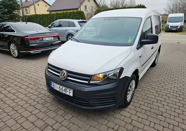 Volkswagen Caddy cena 48900 przebieg: 230000, rok produkcji 2017 z Sławno małe 497